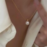 Pure Solitaire Pearl Necklace