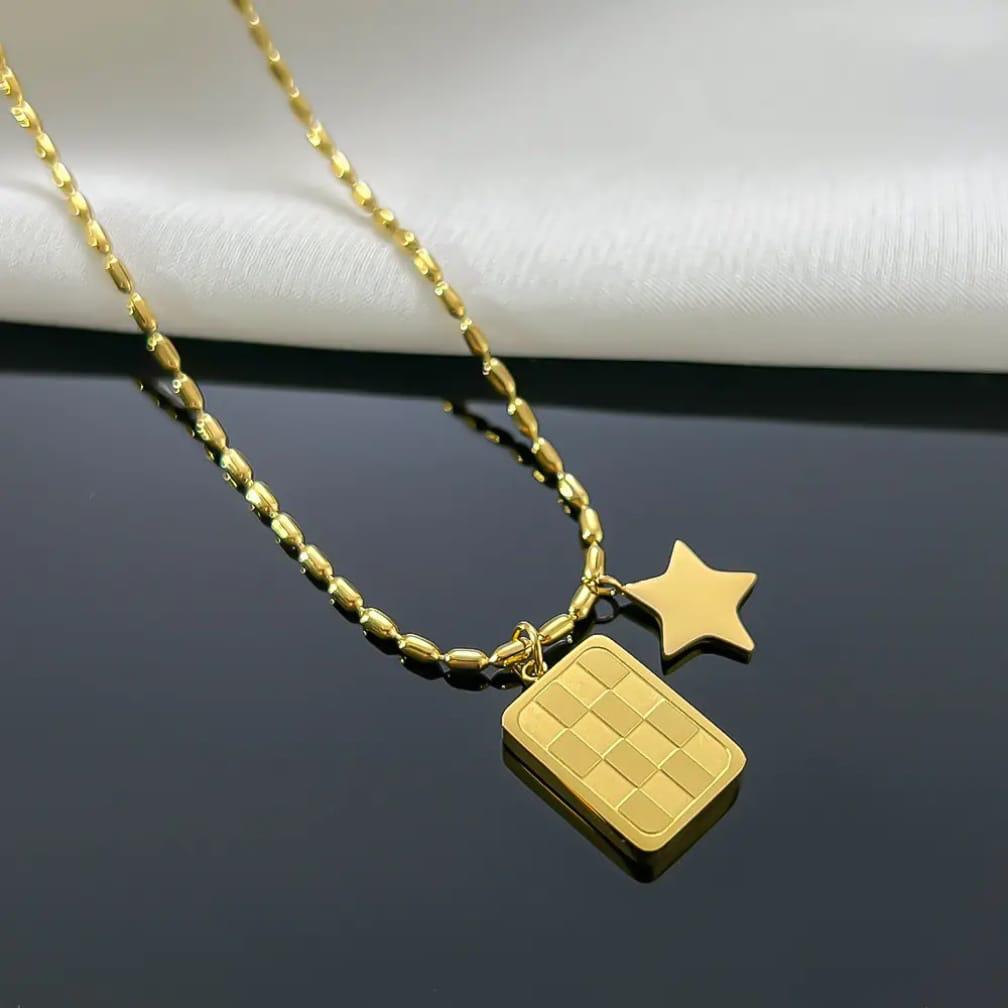 WhatsApp Image 2026-02-18 at 4.06.52 AM (5) Midnight Pixel Star Necklace - Image 1