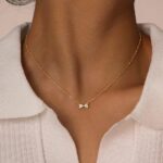 Minimalist Bow Necklace