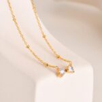 Minimalist Bow Necklace - Image 2