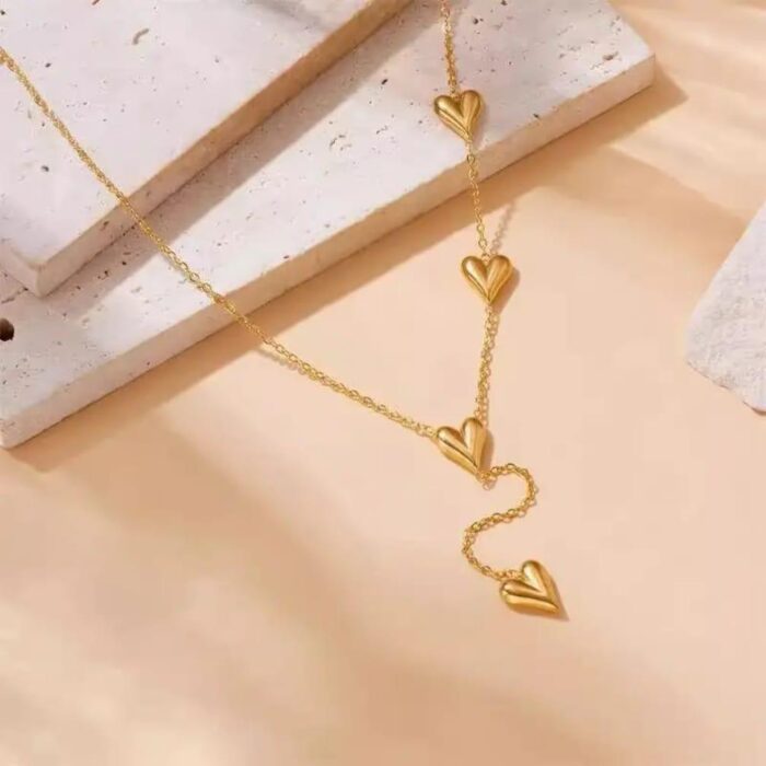 Heart Loops Necklace - Image 2