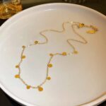 The Luna Coin Drop Necklace - Image 2