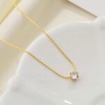One Diamond Necklace - Image 4