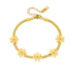 The Golden Petal Bracelet - Image 2