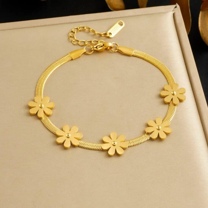 The Golden Petal Bracelet - Image 3