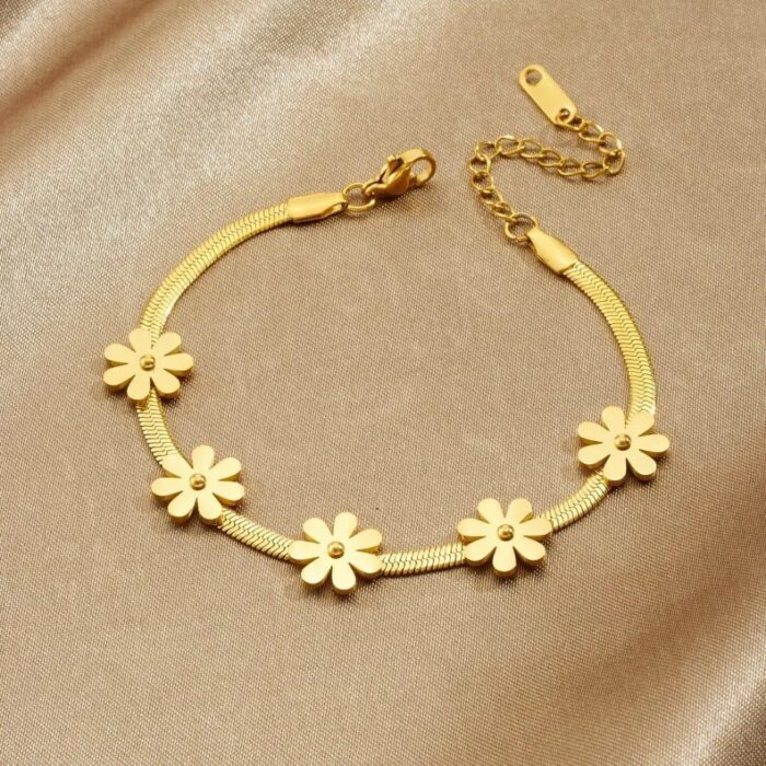 The Golden Petal Bracelet - Image 4