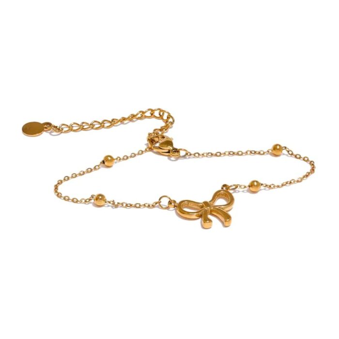 Dainty Ribbon Bracelet - Image 2