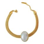 Oval Pearl Bracelet - Image 3