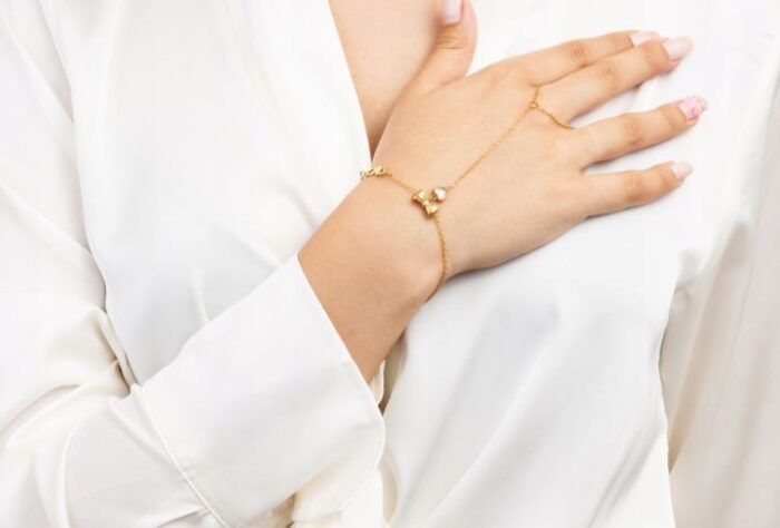 Velvet Bow Bracelet - Image 3