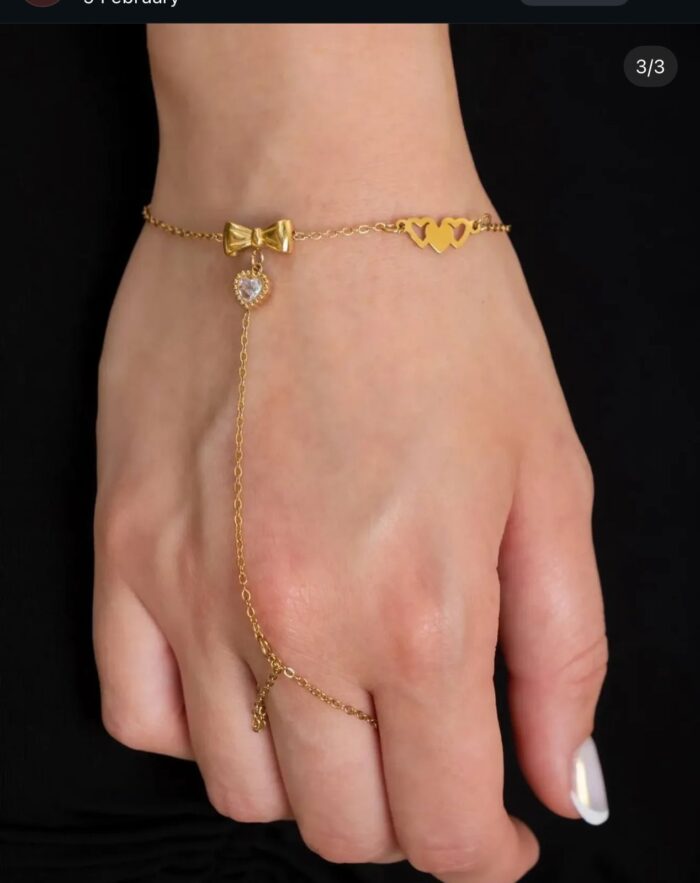 Velvet Bow Bracelet - Image 2