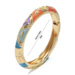 Enamel Edge Bracelet