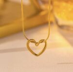 Silk Heart Necklace - Image 2