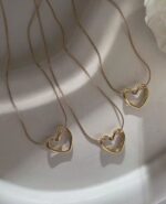 Silk Heart Necklace - Image 3