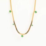 Green Willow Necklace