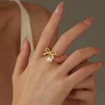 The Pearl Ribbon Ring - Image 2