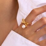 The Pearl Ribbon Ring - Image 3