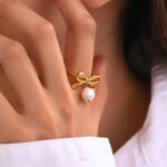 The Pearl Ribbon Ring - Image 4