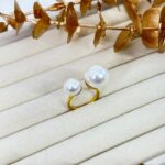 The Duo Pearl Ring